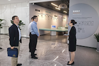 必赢3003no1线路检测中心到深圳环境水务集团进行智慧水务技术交流