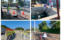 必赢3003no1线路检测中心成功举办航展供水应急演练